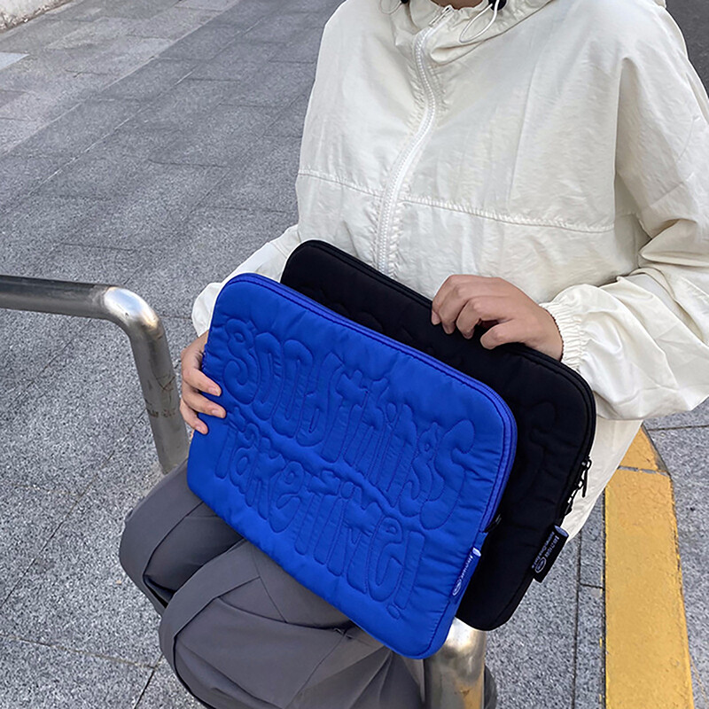 Roztomilé nárazuvzdorné puzdro na notebook s výšivkou, taška 11, 13, 14 palcov pre Macbook, iPad, Samsung a tablet