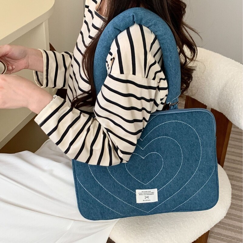 Kabelka na notebook Cowboy Hearts 15 15,6 palcov, puzdro na stôl s rukávom pre iPad Pro Macbook Air M1 M2 Xiaomi Lenovo, taška na notebook