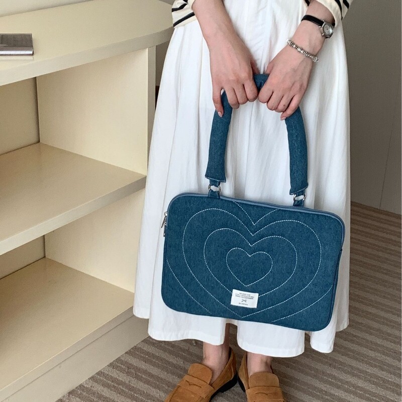 Kabelka na notebook Cowboy Hearts 15 15,6 palcov, puzdro na stôl s rukávom pre iPad Pro Macbook Air M1 M2 Xiaomi Lenovo, taška na notebook