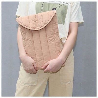 Minkštas nešiojamojo kompiuterio krepšys, atsparus vandeniui 11/13/15 colių nešiojamojo kompiuterio dėklas, atsparus smūgiams, išsiuvinėta medvilnė, skirta Lenovo/HP/Dell