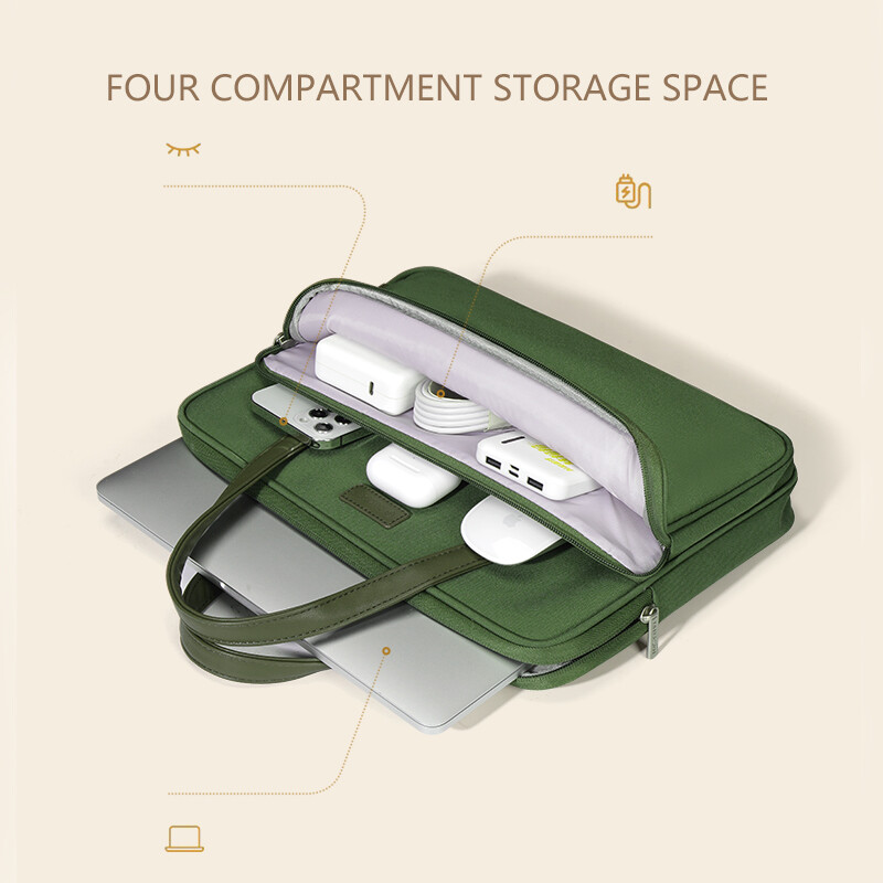 Τσάντα φορητού υπολογιστή Μανίκι Θήκη ώμου Τσάντα χειρός Τσάντα για φορητούς χαρτοφύλακες για 13 14 15 15,6 17 ιντσών Macbook Air Pro HP Huawei Asus Dell