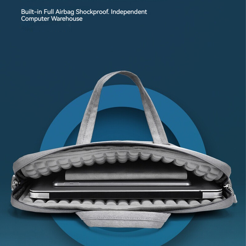 Τσάντα φορητού υπολογιστή με μανίκια θήκη φορητού υπολογιστή για χαρτοφύλακες 13,3 14 15,6 ιντσών Macbook Air Pro 16 HP Huawei Lenovo Dell Shoulder Handbag