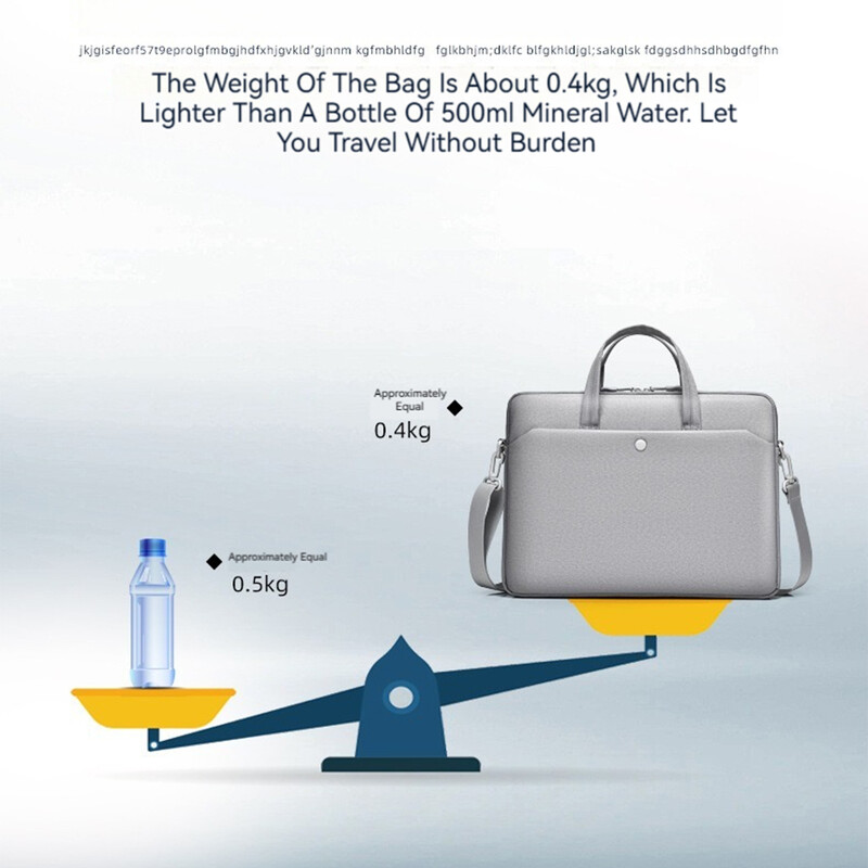 Τσάντα φορητού υπολογιστή με μανίκια θήκη φορητού υπολογιστή για χαρτοφύλακες 13,3 14 15,6 ιντσών Macbook Air Pro 16 HP Huawei Lenovo Dell Shoulder Handbag