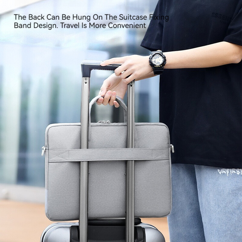 Τσάντα φορητού υπολογιστή με μανίκια θήκη φορητού υπολογιστή για χαρτοφύλακες 13,3 14 15,6 ιντσών Macbook Air Pro 16 HP Huawei Lenovo Dell Shoulder Handbag