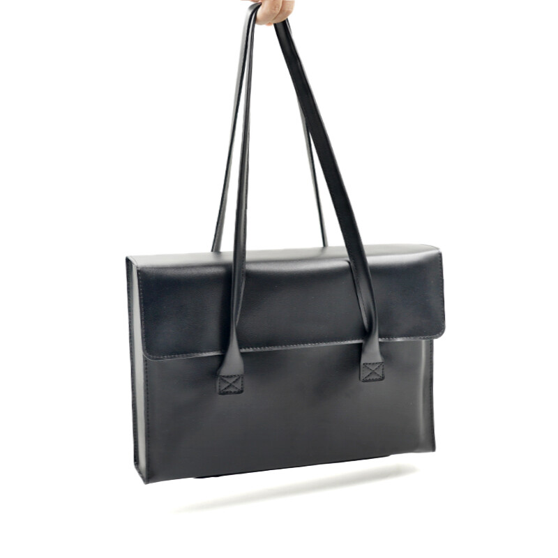 Dámska taška na notebook z PU kože, kabelka 13/14/15,6/16 palcov pre Macbook Air Tablet HuaWei MateBook Thinkpad tašky cez rameno