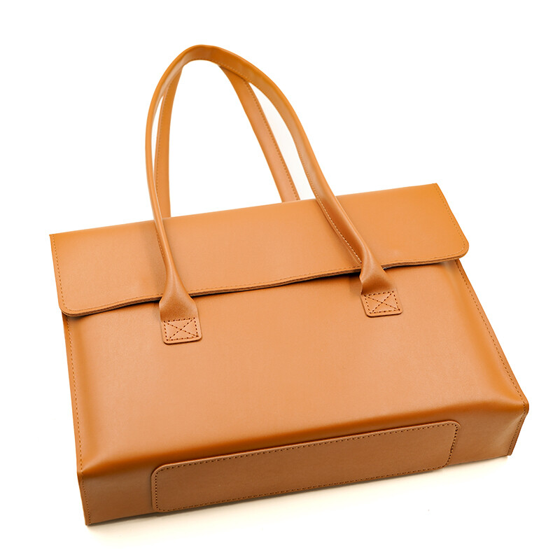 Dámska taška na notebook z PU kože, kabelka 13/14/15,6/16 palcov pre Macbook Air Tablet HuaWei MateBook Thinkpad tašky cez rameno