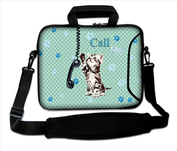 Neoprénová taška na notebook cez rameno pre Macbook Air/Pro/Hp/Asus/XiaoMi 13,3 10, 14, 15, 15,6 17"