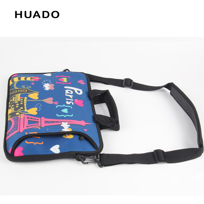 Neoprénová taška na notebook cez rameno pre Macbook Air/Pro/Hp/Asus/XiaoMi 13,3 10, 14, 15, 15,6 17"