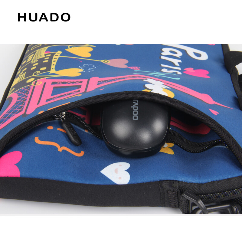 Neoprénová taška na notebook cez rameno pre Macbook Air/Pro/Hp/Asus/XiaoMi 13,3 10, 14, 15, 15,6 17"