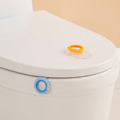 3TK WC-poti kaane tõstuk Multifunktsionaalne puutetundlik WC-poti kaane tõsteseade Uus kodu WC-poti iste No Touch WC-poti kaas O tõstja