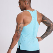 Pánske atletické tielko, bežecké tielko, rýchlostné športové fitness tričká, chlapci, atléti, atletika, maratón, oblečenie bez rukávov