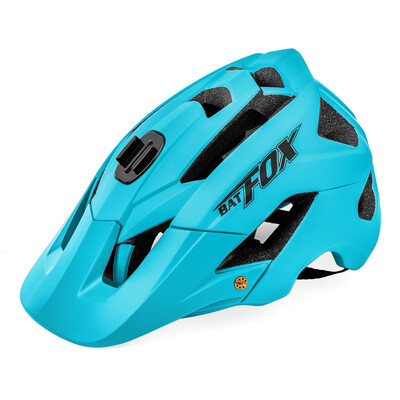 Cyklistická prilba BAT FOX pre mužov a ženy, horský bicykel, terénny bicykel, odnímateľný rekordér, outdoorová cyklistická prilba