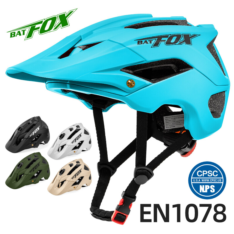 Cyklistická prilba BAT FOX pre mužov a ženy, horský bicykel, terénny bicykel, odnímateľný rekordér, outdoorová cyklistická prilba