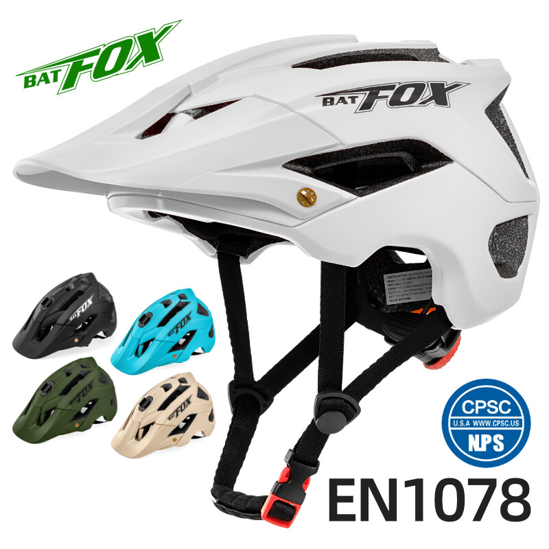 Cyklistická prilba BAT FOX pre mužov a ženy, horský bicykel, terénny bicykel, odnímateľný rekordér, outdoorová cyklistická prilba