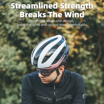 ROCKBROS Велосипедна каска Breakwind Air Ventilation Ultralight велосипедна каска Защитна защита Мъже Жени MTB Каска за шосеен велосипед