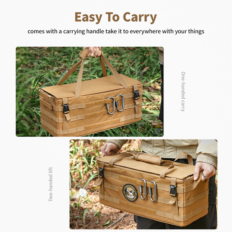 Τσάντα αποθήκευσης πολλαπλών εμπορευματοκιβωτίων Stakes Outdoor Camping Ten Stakes Hammer για σφυριά σκηνών πεζοπορίας