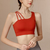 podprsenky na jogu slim vysoko elastický nylon spandex