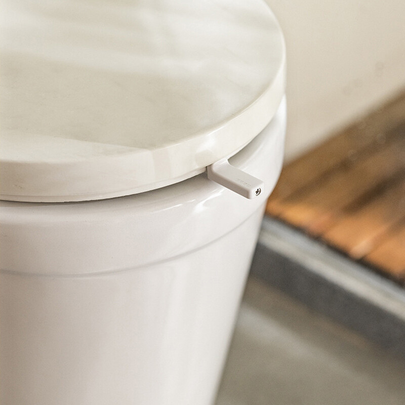 Nešiojami plastikiniai tualeto sėdynės pakėlimas vonios kambario priedai Closestool sėdynės užvalkalo rankena Tualeto dangčio žiedo pakėlimo WC priedai