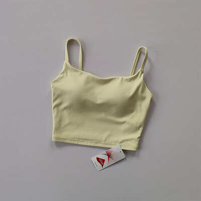 Μικρό γιλέκο σφεντόνα Ενσωματωμένο Σταθερό Gathering Αθλητικά Εσώρουχα Γυναικείο Σουτιέν Beauty Back Training Fitness σουτιέν Καλοκαιρινό κοστούμι