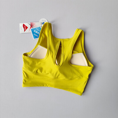 Dámska bezšvová športová podprsenka, letná telová kolekcia, fitness podprsenka na prsia, integrovaný pevný rýchloschnúci chrbát, tielko na jogu