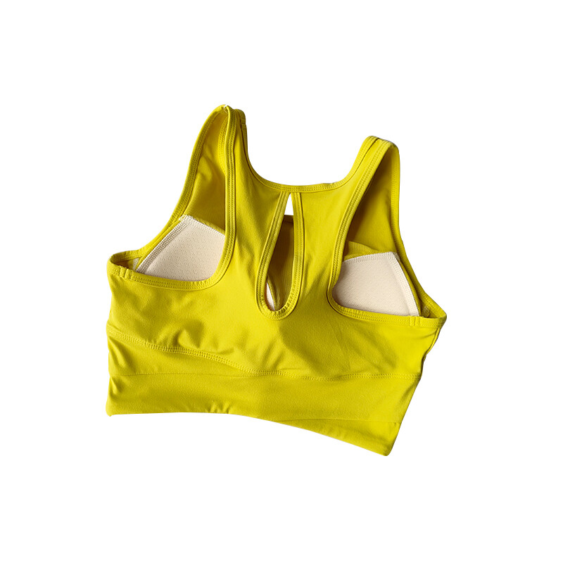 Dámska bezšvová športová podprsenka, letná telová kolekcia, fitness podprsenka na prsia, integrovaný pevný rýchloschnúci chrbát, tielko na jogu