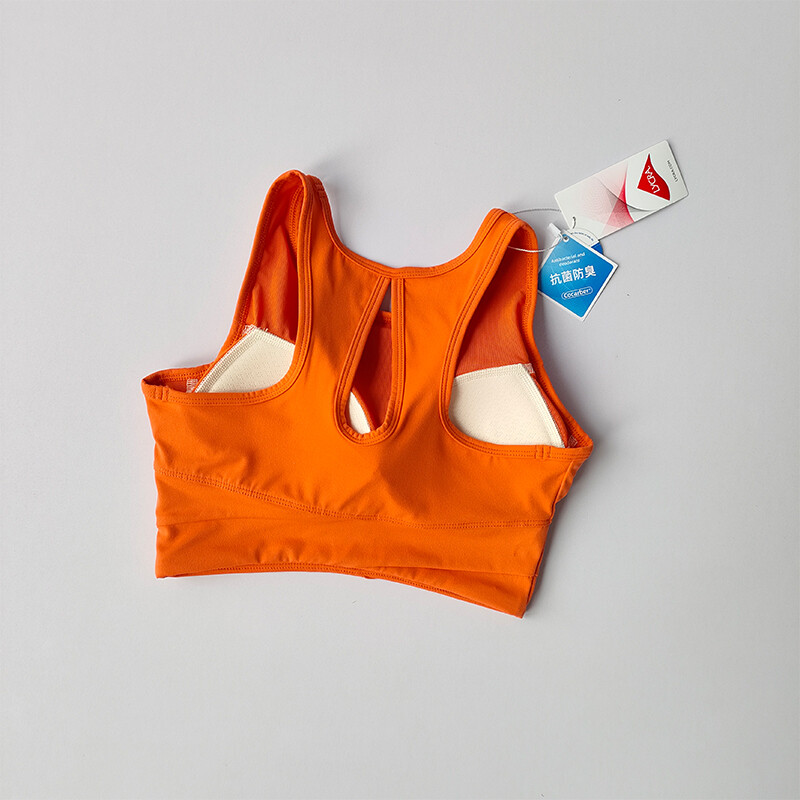 Dámska bezšvová športová podprsenka, letná telová kolekcia, fitness podprsenka na prsia, integrovaný pevný rýchloschnúci chrbát, tielko na jogu
