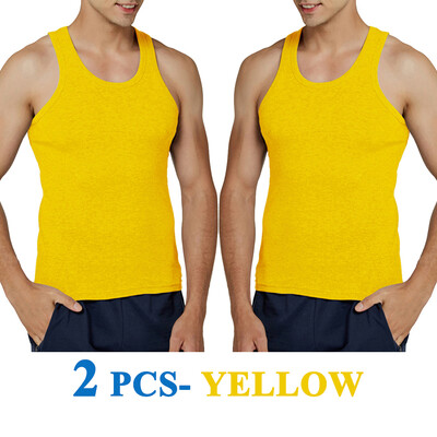 Pánske tielko, 100% bavlnené bežecké tielko, fitness a športové oblečenie, tenké farebné, outdoorové, ležérne, darčekové, 7 farieb