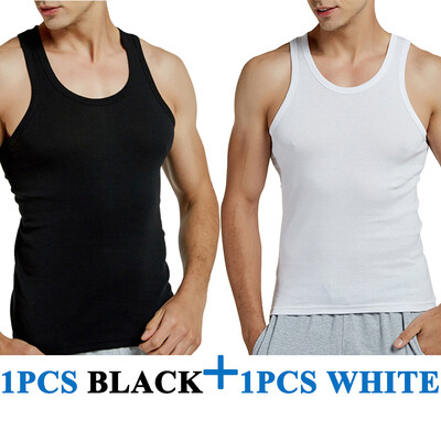 Pánske tielko, 100% bavlnené bežecké tielko, fitness a športové oblečenie, tenké farebné, outdoorové, ležérne, darčekové, 7 farieb