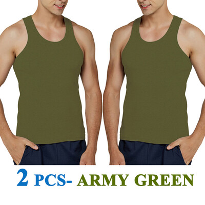 Pánske tielko, 100% bavlnené bežecké tielko, fitness a športové oblečenie, tenké farebné, outdoorové, ležérne, darčekové, 7 farieb