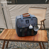 SUNDICK lauko kempingo iškylų maišų laikymo krepšys, apsaugantis nuo susidūrimo nešiojamas stalo reikmenų krepšys kortelės tipo viryklės dujų bako laikymo rankinė