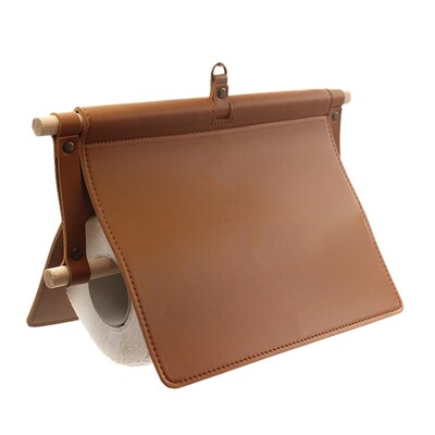 Audinių laikiklis sieninis odinis dirželis rankšluosčių laikiklis kabliukas tualetinio popieriaus laikiklis kempingo sieninio laikiklio virtuvės vonios rankšluosčių laikiklio pakabos