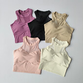 Doplnkové prsia zhromažďujúce športové spodné prádlo Dámske sexy podprsenky zo sieťoviny, rýchloschnúce fitness vesta, joga oblek, vonkajšie oblečenie