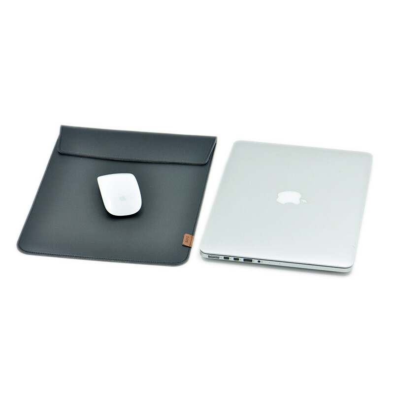 Τσάντα για φορητό υπολογιστή φακέλου Κάλυμμα θήκης με εξαιρετικά λεπτό μανίκι, δερμάτινη θήκη μικροϊνών για φορητό υπολογιστή για M1 MacBook Pro Air 13 14 15 16 ιντσών