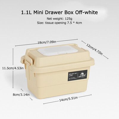 Cutie de depozitare multifuncțională în aer liber Set de sticle de condiment Cutie de depozitare 1,1 L Cutie portabilă de depozitare pentru șervețele de hârtie pentru camping