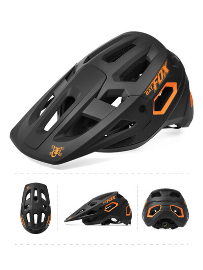 Prilby na horský a cestný bicykel BATFOX, cyklistika, MTB, muži a ženy, cyklistická prilba, kapota na bicykel