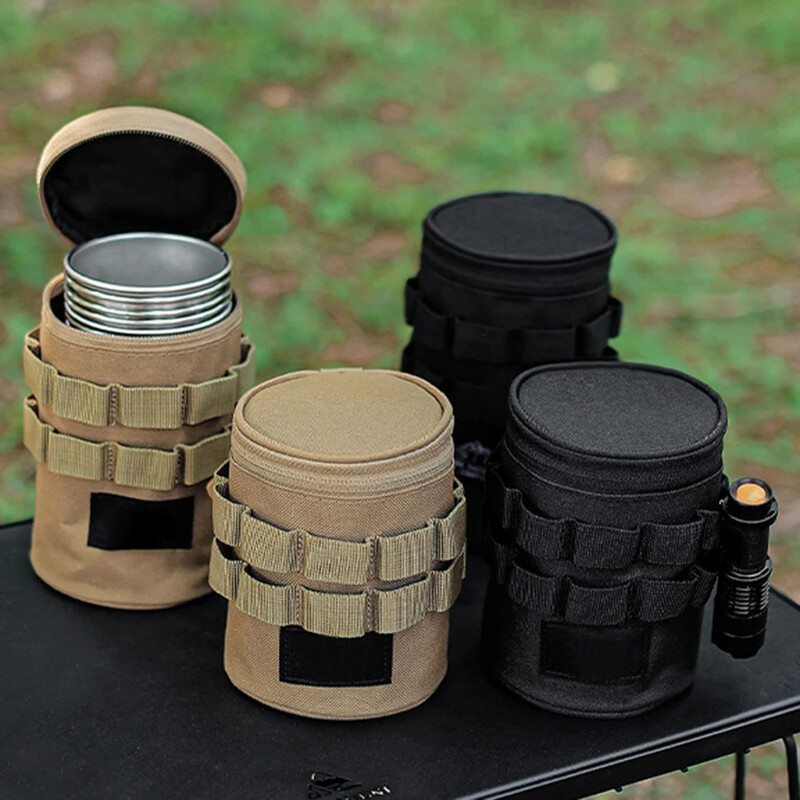 Camping Cup Organizer Τσάντα αποθήκευσης μπουκαλιού νερού Φορητή τσάντα αποθήκευσης για υπαίθριο ταξίδι Κάμπινγκ μπάρμπεκιου πικνίκ