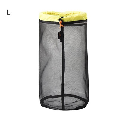 Τσάντα συμπίεσης υπνόσακου Camping Down Ελαφρύ διχτυωτό κορδόνι περίσφιξης Ταξιδιωτικός σάκος Sundries Organizer Τσάντα αποθήκευσης Νέο