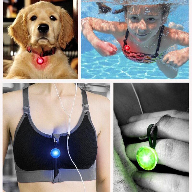 Mini LED háčikové svetlo na batoh, svetelné dýchacie svetlo pre domáce zvieratá, vonkajšie športy, blikajúce výstražné svetlo na zips, kempingové vybavenie a náradie