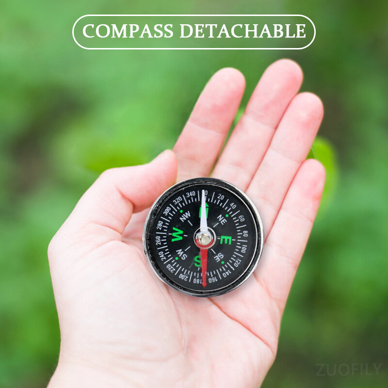 Kaasaskantav kompass väljas telkimine matkamine kokkuklapitavad objektiivid, ülitäpne ellujäämiskompass reisiekspeditsiooni navigatsioonitööriista jaoks Uus