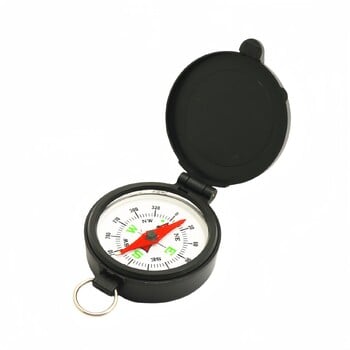 Portable Compass Outdoor Camping Πεζοπορία Πτυσσόμενος φακός Survival Compass For Travel Expedition Εργαλείο πλοήγησης