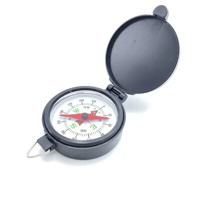 Nešiojamas kompasas lauko stovyklavimo žygiams sulankstomas objektyvas, didelio tikslumo išgyvenimo kompasas, skirtas kelionių ekspedicijos navigacijos įrankiui