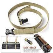 Curea cu cataramă pentru bagaje de călătorie, reglabilă în aer liber pentru depozitare a încărcăturii