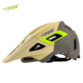 BATFOX Sports Mountain Bike Stunt bike Велосипедна каска MTB Bike Cycling Riding Helmet capacete ciclismo masculino mtb