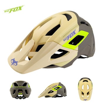 BATFOX Sports Mountain Bike Stunt bike Велосипедна каска MTB Bike Cycling Riding Helmet capacete ciclismo masculino mtb