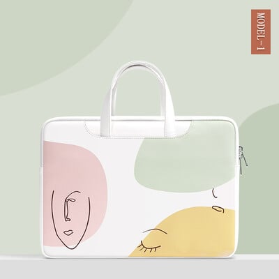 Τσάντα φορητού υπολογιστή 13.3 15.6 14 ιντσών Αδιάβροχη θήκη τσάντας φορητού υπολογιστή για θήκη Macbook M1 Air Pro 13 15 Χαρτοφύλακας Huawei Shoulder Handbag