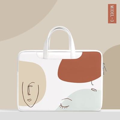 Τσάντα φορητού υπολογιστή 13.3 15.6 14 ιντσών Αδιάβροχη θήκη τσάντας φορητού υπολογιστή για θήκη Macbook M1 Air Pro 13 15 Χαρτοφύλακας Huawei Shoulder Handbag