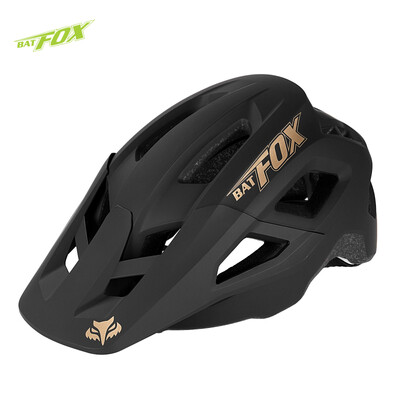 Prilba BATFOX MTB Cyklistická cyklistická prilba Integrálne tvarovaná prilba Fox Casco bicicleta MTB Príslušenstvo pre horské bicykle