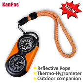 KANPAS Thermometer Compass Kit /Quality Thermohygrometer Kit / για εξωτερικούς χώρους, κάμπινγκ, πεζοπορία, πεζοπορία, κυνήγι, LiveSaving, Survival