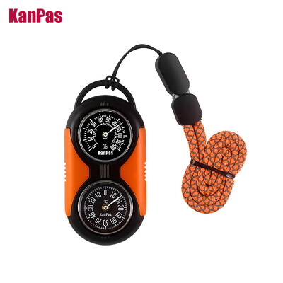 KANPAS Thermometer Compass Kit /Quality Thermohygrometer Kit / για εξωτερικούς χώρους, κάμπινγκ, πεζοπορία, πεζοπορία, κυνήγι, LiveSaving, Survival