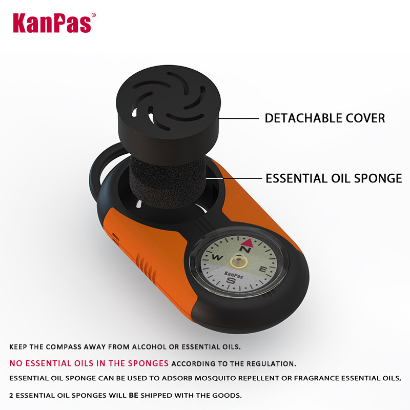 KANPAS Thermometer Compass Kit /Quality Thermohygrometer Kit / για εξωτερικούς χώρους, κάμπινγκ, πεζοπορία, πεζοπορία, κυνήγι, LiveSaving, Survival